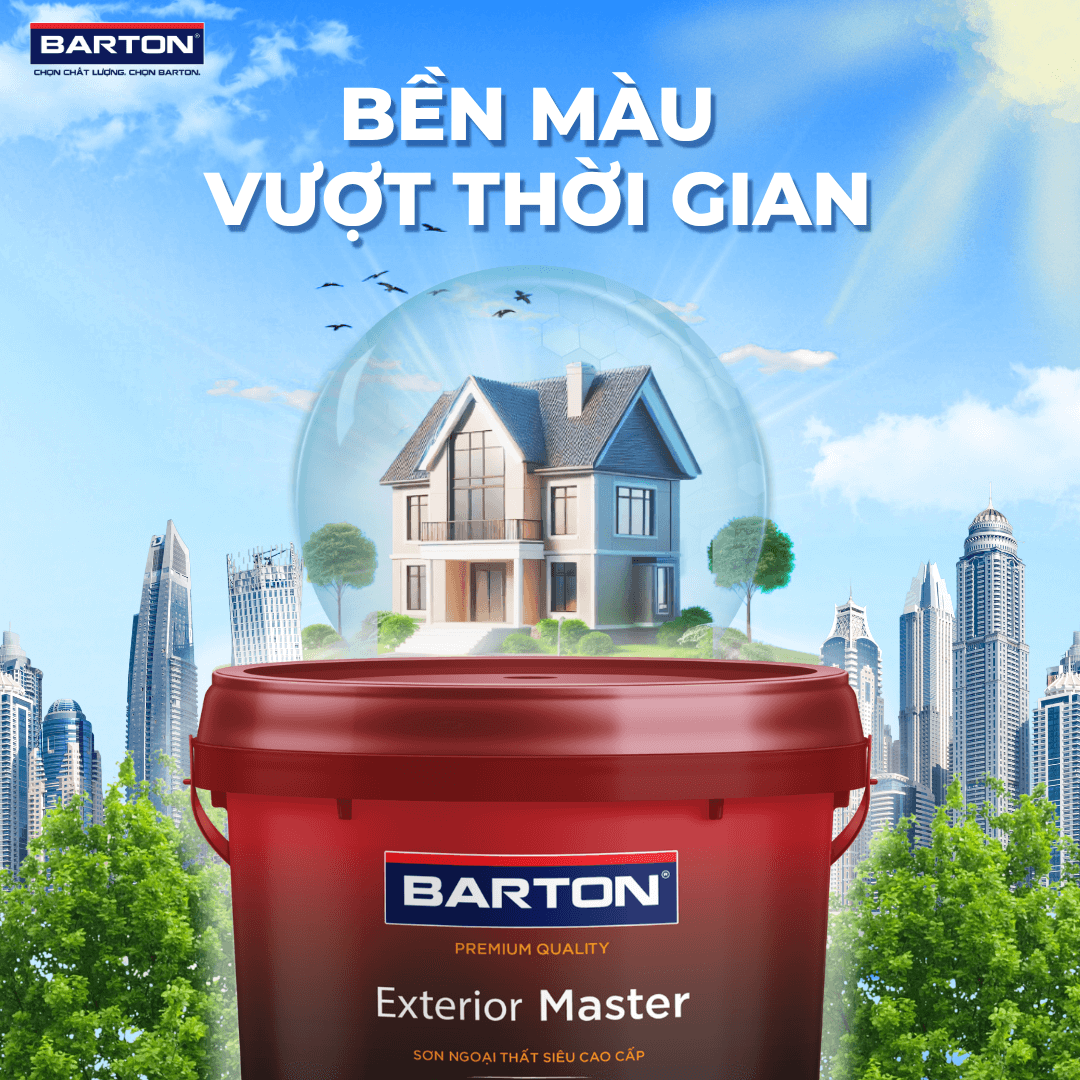 Barton sơn ngoại thất siêu cao cấp